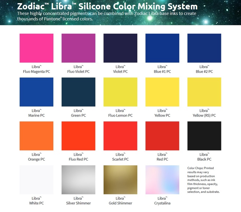 ZODIAC LIBRA SILICONE INK  LIB-1038 FLUO VIOLET PC